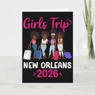Girls Trip New Orleans 2026 Squad Matching Outfit  Card