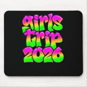 Girls Trip New Orleans Louisiana 2026 Graffiti Gre Mouse Pad