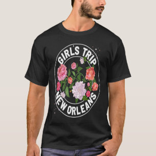 Girls Trip New Orleans  Womens Weekend Birthday Sq T-Shirt