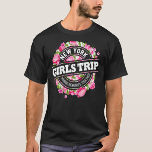 Girls Trip New York 2023 Women Weekend Birthday Sq T-Shirt
