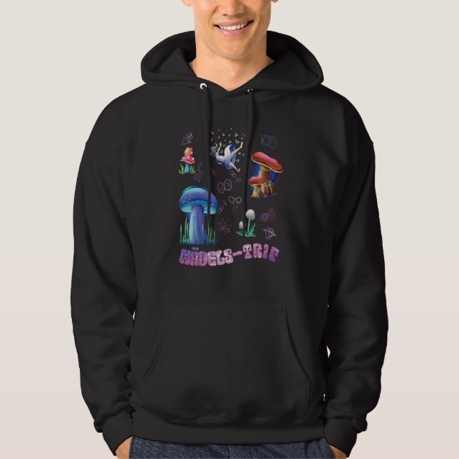 Girls-Trip Psychedelic Girls' Holiday Shopping Tou Hoodie (Front)