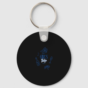 Girls Trip Qatar Weekend Vacation Key Ring
