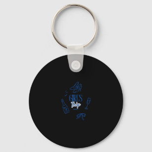 Girls Trip Tunisia Weekend Vacation Key Ring