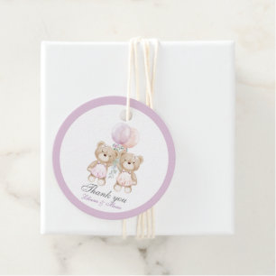 Girls Twin First Communion Thank you gift Favour T Tags