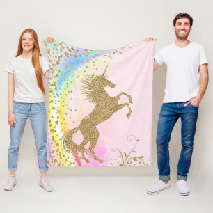 Girls Unicorn Blanket