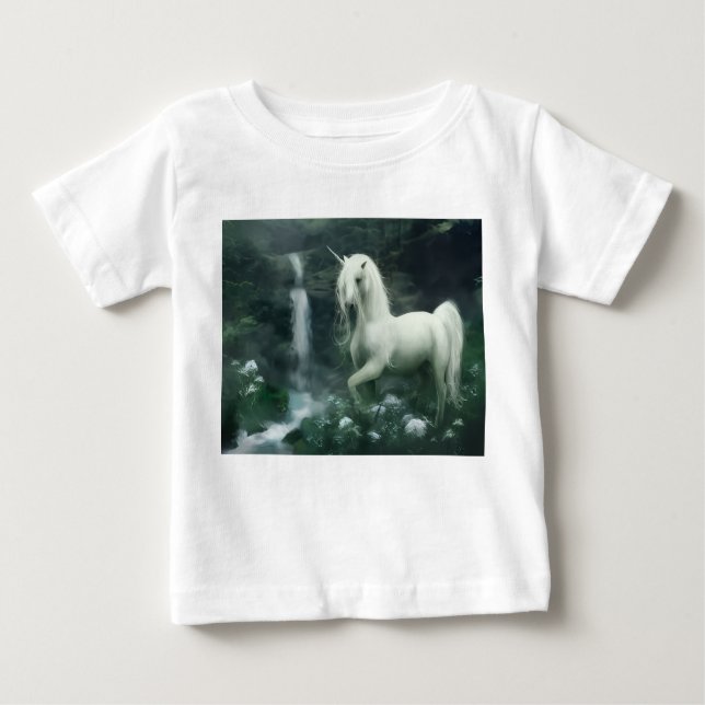 girl's unicorn t-shirt (Front)