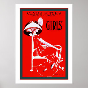 'Girls' ~ Vintage Theatre Poster