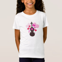 Girl's Violin T-Shirt