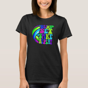 Girls Volleyball Bump Set Spike for Teens T-Shirt