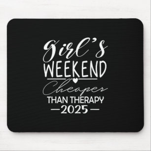 Girls Weekend 2025 Women Girls Trip 2025 Vacation Mouse Pad