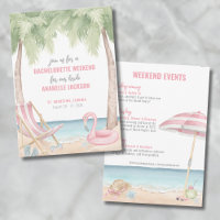 Girls Weekend Beach Bachelorette Party