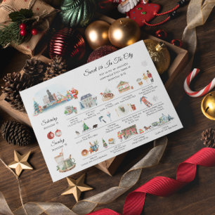 Girls Weekend   Christmas in Chicago Invitation