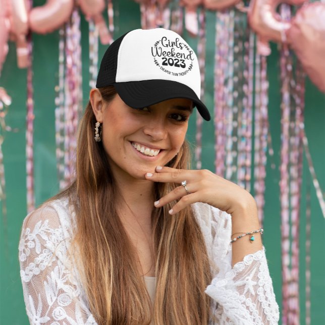 Girls Weekend Colour Customisable Trucker Hat (Creator Uploaded)