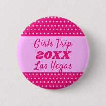 Girls Weekend Cute Pink Polka Dot Best Friend Trip