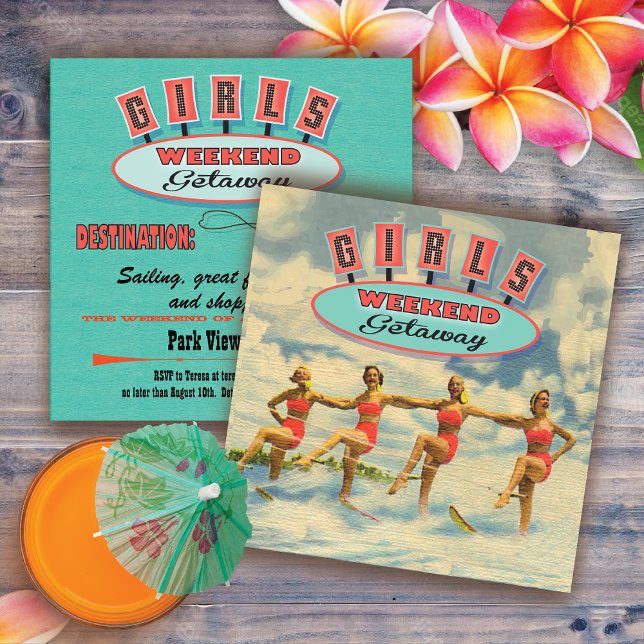 Girls Weekend Getaway Invitations (Creator Uploaded)