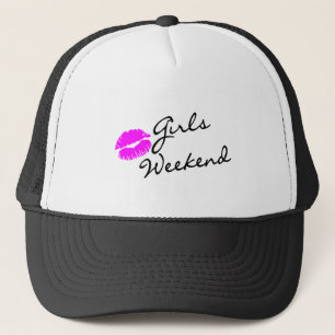 Girls Weekend (Kiss Blk) Trucker Hat