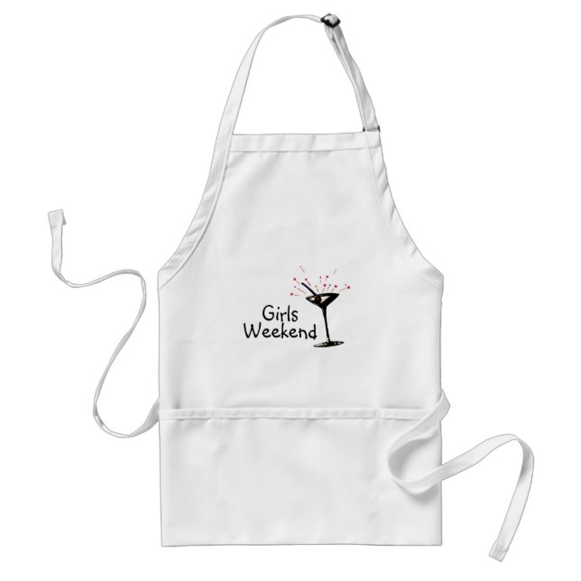 Girls Weekend (Martini 1) Standard Apron (Front)