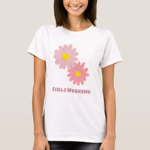 Girls Weekend Retro Bachelorette Party Bride T-Shirt