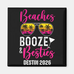 Girls Weekend Trip Destin 2026 Beaches Booze Ies  Magnet