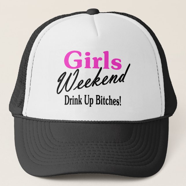 Girls Weekend Trucker Hat (Front)