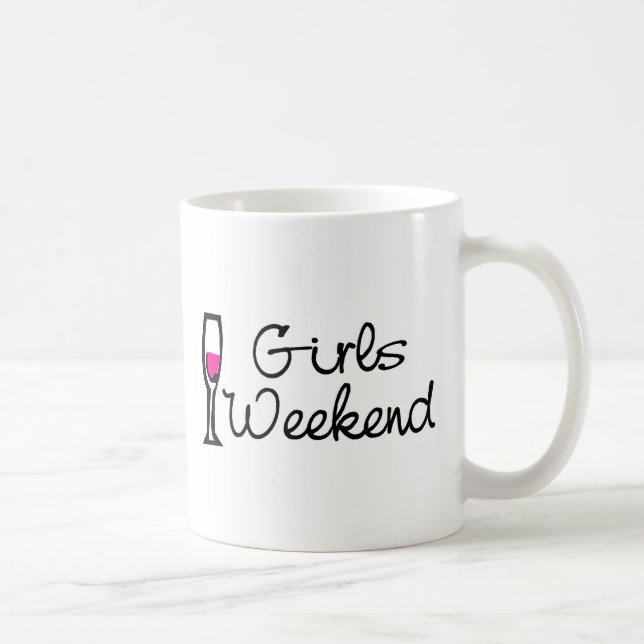 Girls Weekend Wine Coffee Mug (Right)
