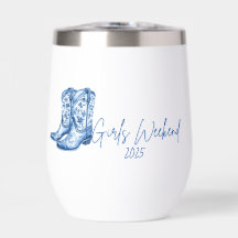 Girls Weekend  Wine Tumbler - Western theme