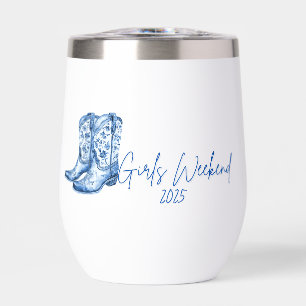 Girls Weekend  Wine Tumbler - Western theme