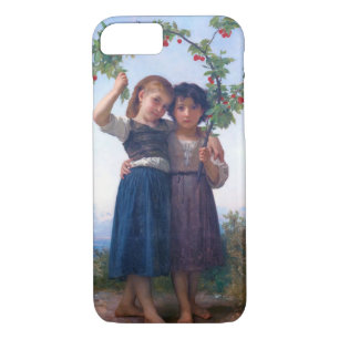 Girls with The Cherry Branch, Bouguereau iPhone 8/7 Case