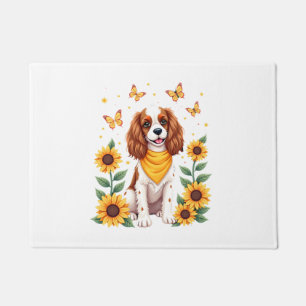 Girls Women Mom Cavalier King Charles Spaniel Dog  Doormat