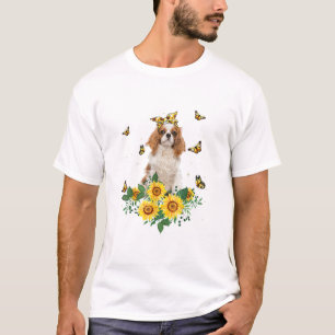 Girls Women Mum Cavalier King Charles Spaniel Dog  T-Shirt