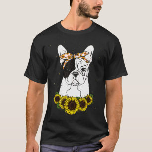 Girls Women Mum French Bulldog T-Shirt