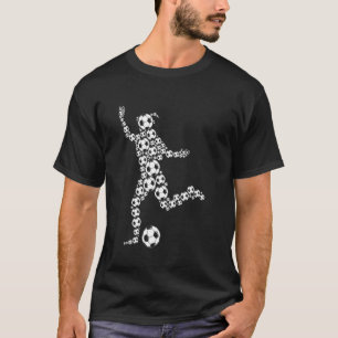 Girls Women Soccer Player Coach Sport Graphic T-Shirt