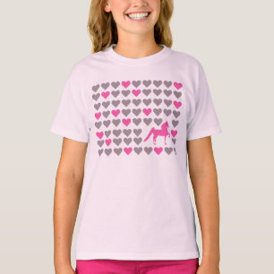 Girls' Youth 3/4 Sleeve - Saddlebred Lover T-Shirt