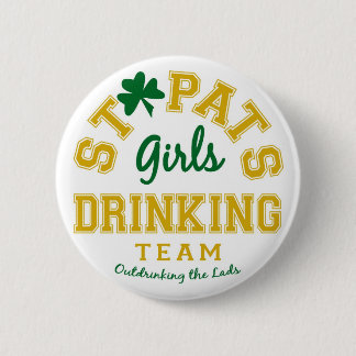 GirlsDrinkingTeam 6 Cm Round Badge