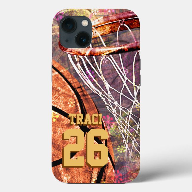 Girly Basketball Case-Mate iPhone Case (Back)