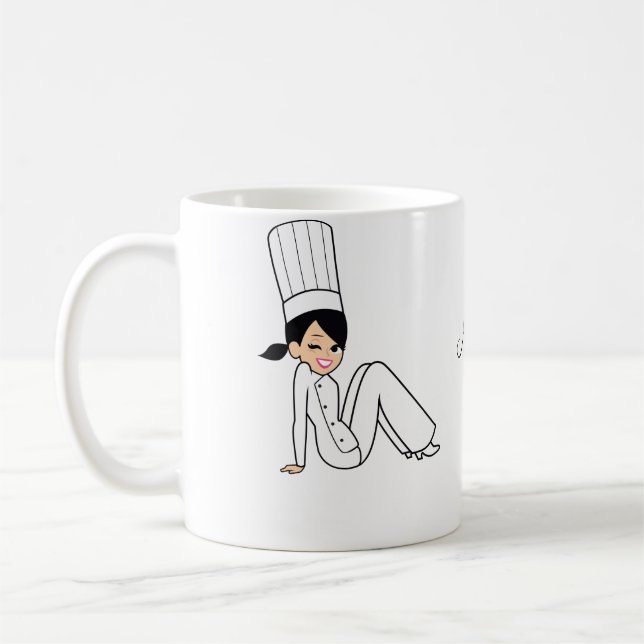 Girly Chef Mug (Left)
