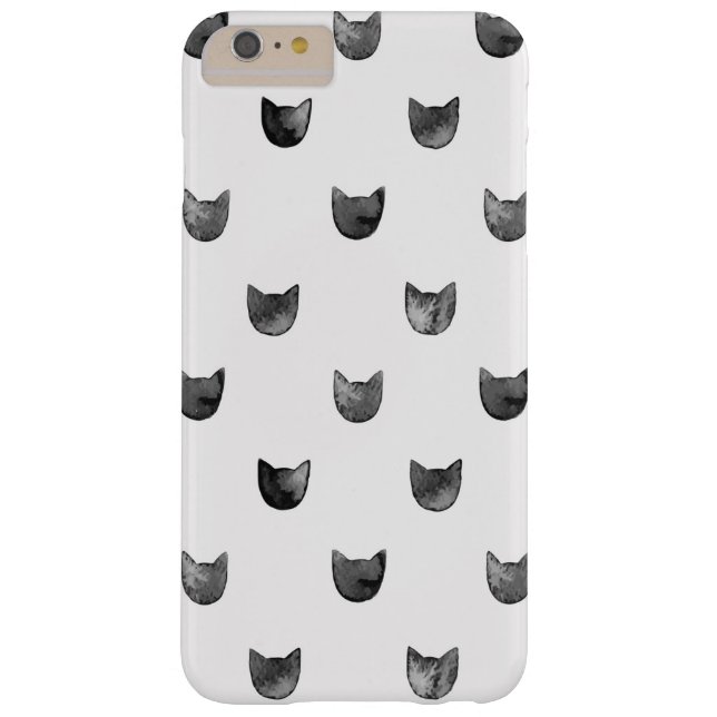 Girly Chic Cute Cat Pattern Case-Mate iPhone Case (Back)