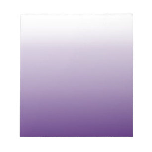 Girly Chic minimalist ombre lilac lavender purple Notepad