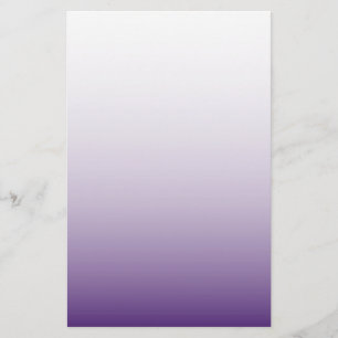 Girly Chic minimalist ombre lilac lavender purple Stationery