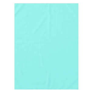 Girly chic turquoise aqua Robins Egg Blue Tablecloth
