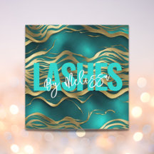 Girly Chic Typography Beauty Makeup Artist Lashes