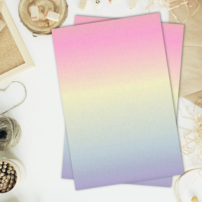 girly chic unicorn pink purple  pastel rainbow tissue paper (girly chic unicorn pink purple pastel rainbow tissue paper)