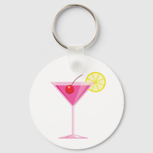 Girly Cocktail Keychain