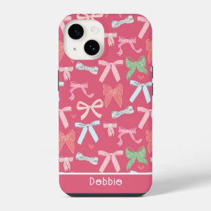 Girly Coquette Bows  iPhone 14 Case