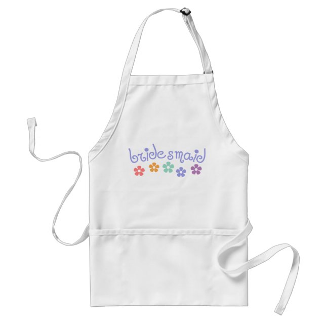 Girly-Cue Bridesmaid Standard Apron (Front)