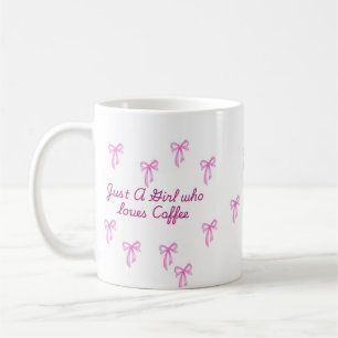 Girly cute coquette mug