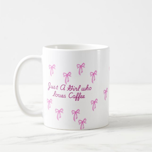 Girly cute coquette mug  (Left)
