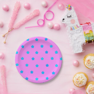 Girly Daisy Pink/ Aqua> Iphone 6 Case Paper Plate