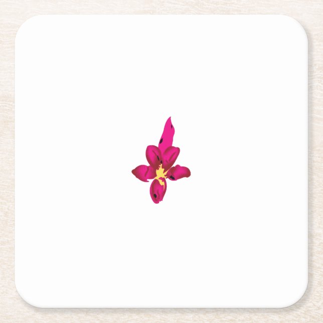 Girly Design, Light Gold, Purplish RePaper Coaster (Front)