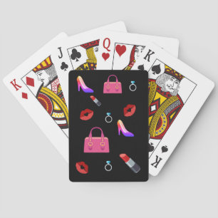 Girly Emoji Playing Cards